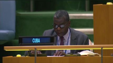 Cuba condena ante la ONU los crímenes de Israel en Palestina 