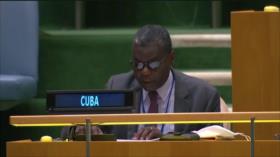 Cuba condena ante la ONU los crímenes de Israel en Palestina 