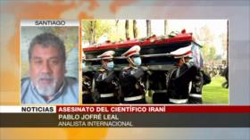 Jofré Leal: EEUU e Israel buscan causar el mayor daño a Irán