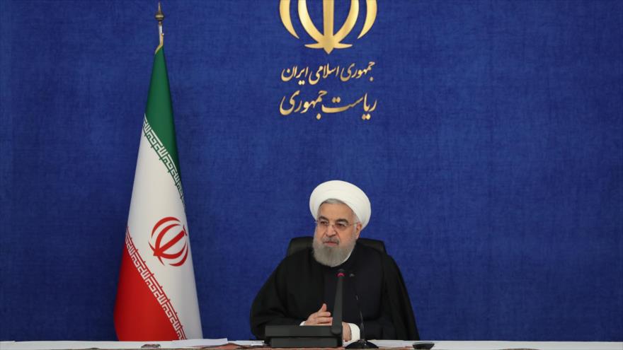 El presidente iraní, Hasan Rohani, ofrece un discurso en Teherán, la capital, 3 de diciembre de 2020. (Foto: president.ir)