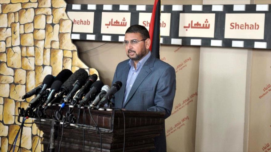 El portavoz del Movimiento de la Resistencia Islámica de Palestina (HAMAS), Sami Abu Zuhri. (Foto: APAimages)
