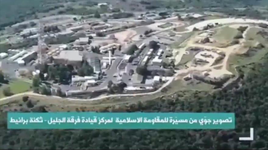 Vídeo: Dron de Hezbolá vuela sobre objetivos israelíes 