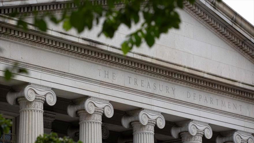 La sede del Departamento del Tesoro de EE.UU. en Washington D.C., la capital, 22 de julio de 2019. (Foto: AFP)