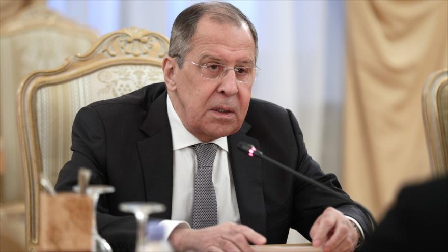 El canciller de Rusia, Serguéi Lavrov, asiste a una reunión celebrada en Moscú, capital rusa, 8 de diciembre de 2020. (Foto: AFP)