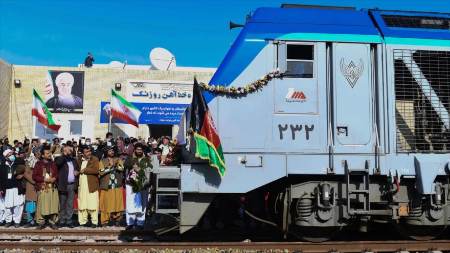 Irán y Afganistán inauguran un importante proyecto ferroviario | HISPANTV