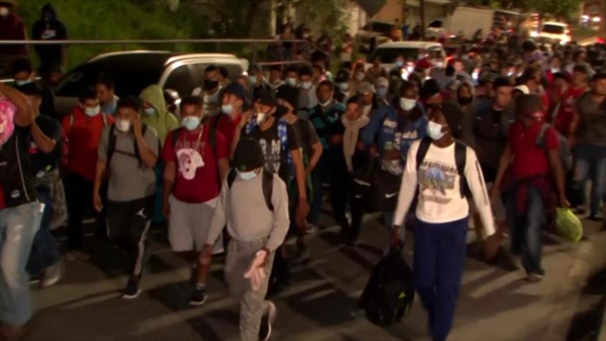 Nueva caravana de migrantes parte de Honduras rumbo a EEUU