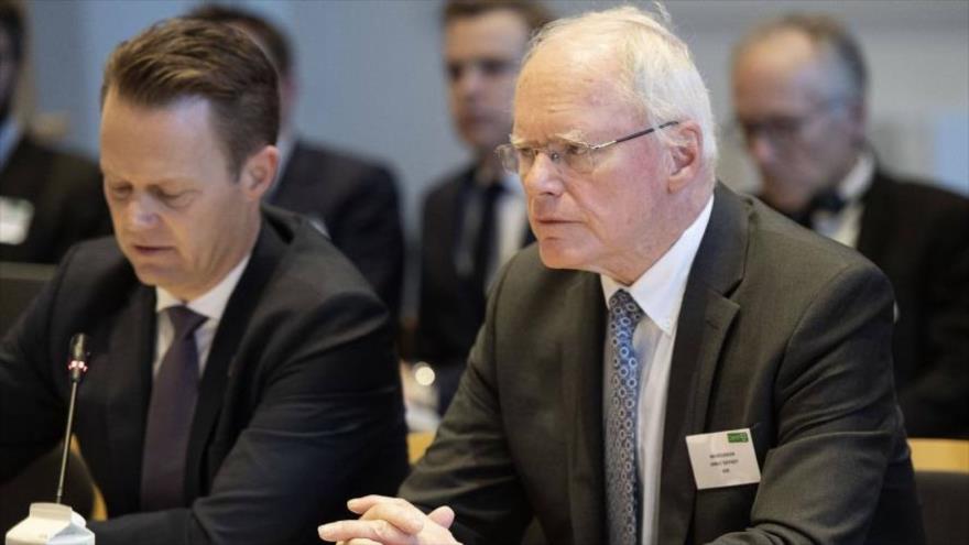 El ex enviado especial de EE.UU. para Siria, James Jeffrey, asiste a una reunión en Copenhague, Dinamarca, 29 de enero de 2020. (Foto: AFP)