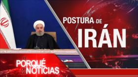 El Porqué de las Noticias: Postura de Irán. Elecciones de EEUU. Masacres en Colombia