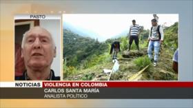 Santa María: La violencia en Colombia es un crimen de Estado