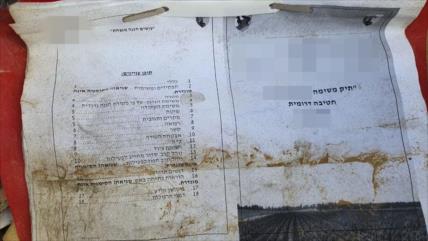 ‘Tropas israelíes dejan documentos secretos en un puesto en Gaza’