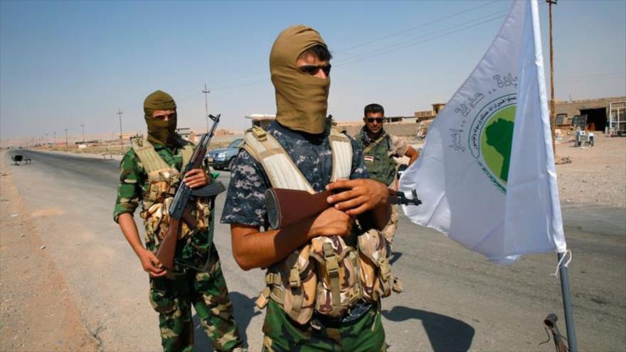 Combatientes de las Unidades de Movilización Popular (Al-Hashad Al-Shabi, en árabe). (Foto: Reuters)