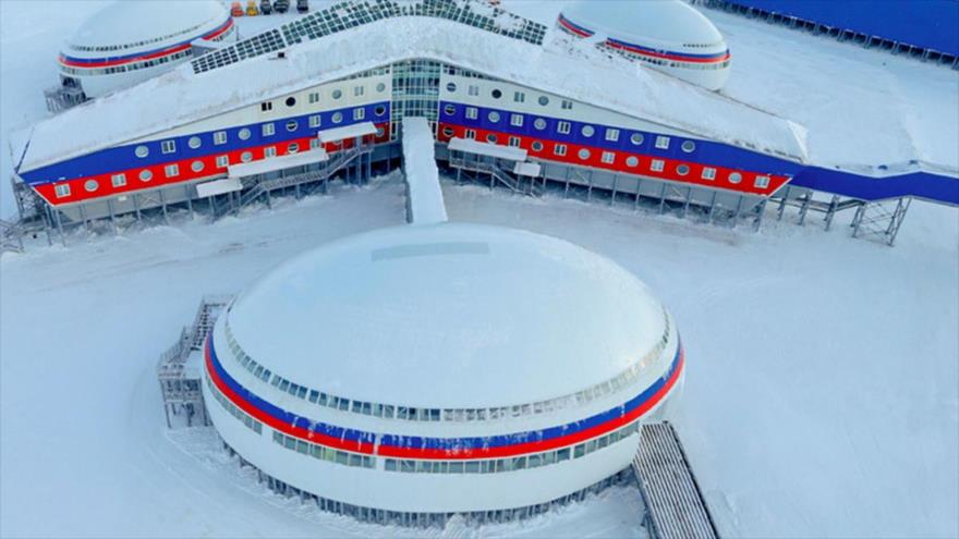 Instalaciones de Rusia en el Ártico.