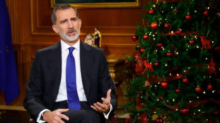 Discurso de Nochebuena del rey de España genera fuertes críticas