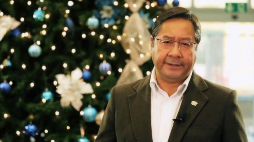 Arce llama a la unidad en su primer discurso por la Navidad