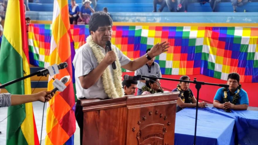 Morales advierte de peligro de un nuevo golpe de Estado en Bolivia | HISPANTV