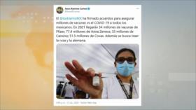 Avanza en México jornada masiva de vacunación contra COVID-19