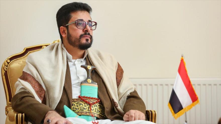El embajador de Yemen en Irán, Ibrahim Muhamad Al- Dailami.