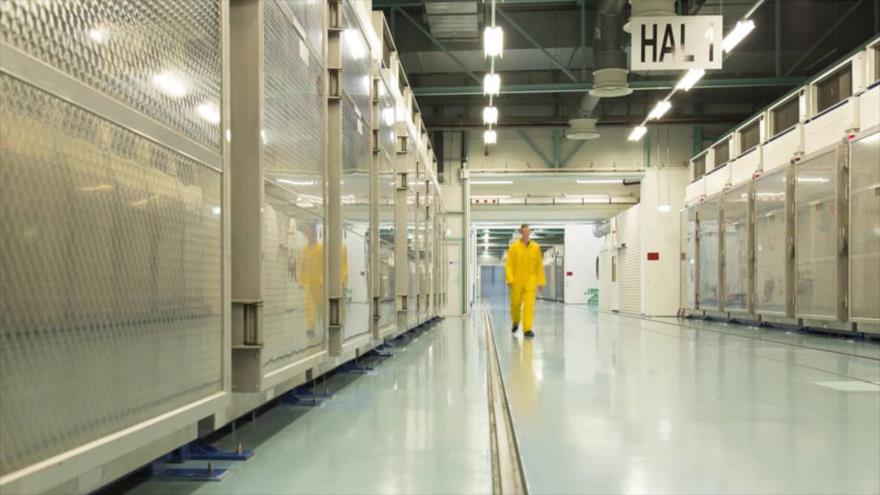 Una foto que muestra el interior de la planta nuclear de Fordo en el centro de Irán, 6 de noviembre de 2019. (Foto: AFP)
