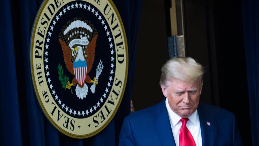 El presidente de EE.UU., Donald Trump, en la Casa Blanca en Washington, D.C., 8 de diciembre de 2020. (Foto: AFP)