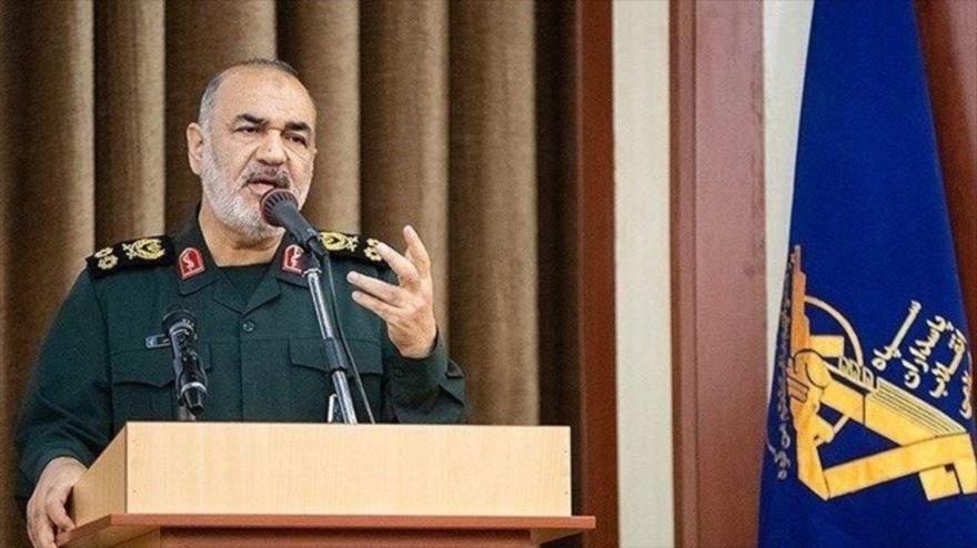 El comandante en jefe del CGRI de Irán, el general de división Hosein Salami. (Foto: Tasnim)