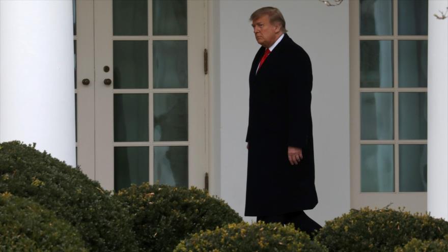 El presidente de EE.UU., Donald Trump, en la Casa Blanca, en Washington D.C., 31 de diciembre de 2020. (Foto: Reuters)