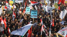 “Marchas anti-EEUU marcan aniversario de asesinato de Soleimani”
