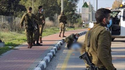 Vídeo: Tropas israelíes matan a tiros a un palestino en Cisjordania