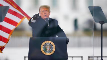 Trump a sus partidarios: Nunca concederé la victoria en elecciones