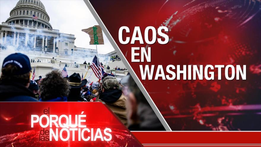 El Porqué de las Noticias: Caos en Washington. Poderío defensivo de Irán. No a la impunidad en Venezuela