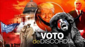 Detrás de la Razón: Manifestantes invaden Congreso mientras certificaban al nuevo presidente estadounidense	