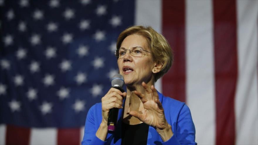 La senadora demócrata de EE.UU. Elizabeth Warren.
