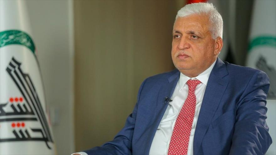 El líder de las Unidades de Movilización Popular de Irak (Al-Hashad Al-Shabi, en árabe), Faleh al-Fayaz.