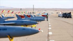 Maniobra de Irán con drones muestra su poder ofensivo y defensivo