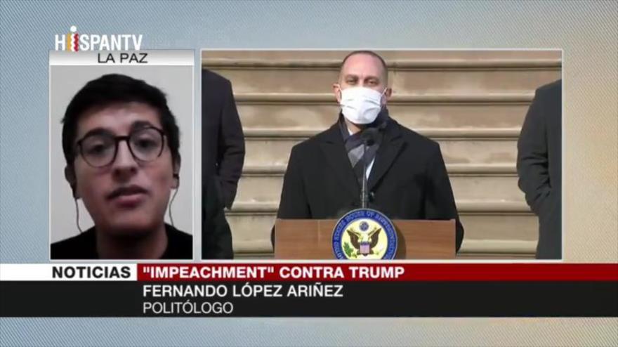Ariñez: Democracia estadounidense está en proceso de degradación | HISPANTV