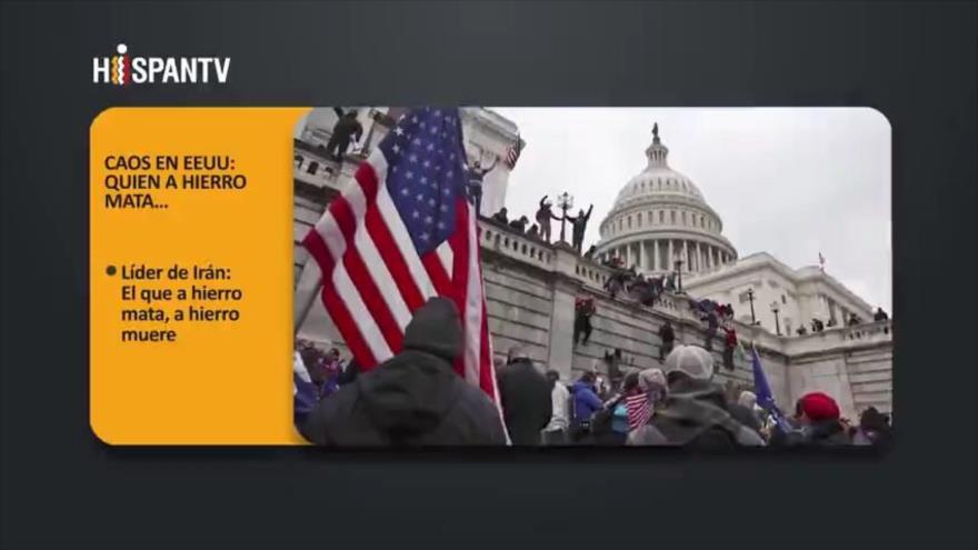 PoliMedios: Caos en EEUU; Quien a hierro mata…