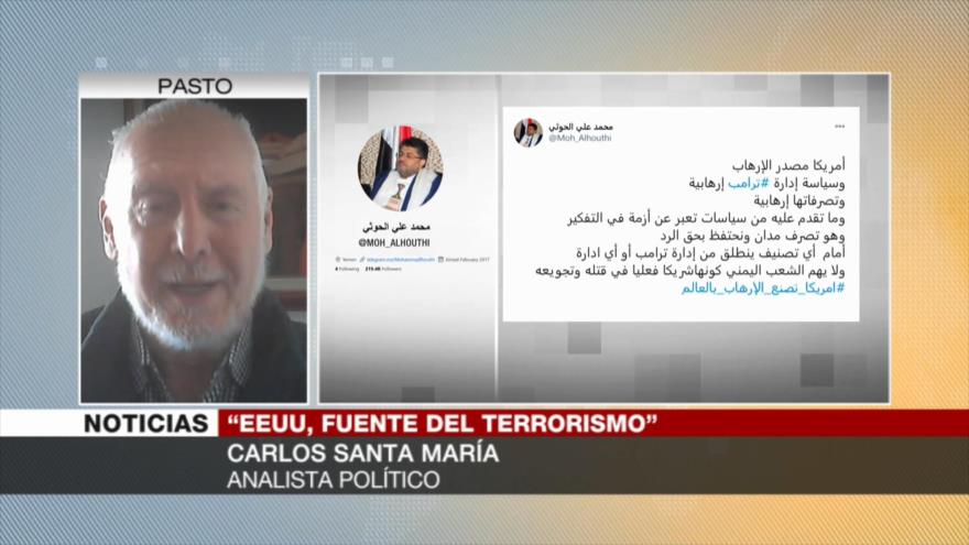 Santa María: EEUU arremete contra Ansarolá por su derrota en Yemen | HISPANTV