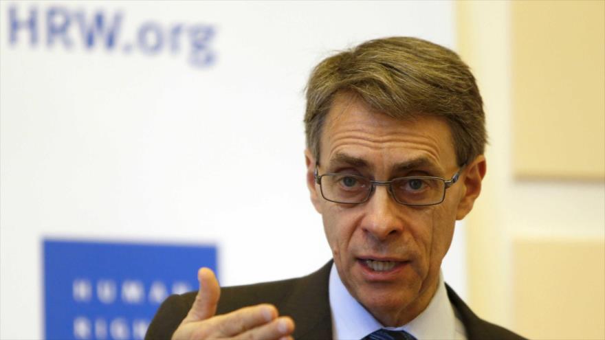 Kenneth Roth, director ejecutivo de Human Rights Watch (HRW), ofrece una rueda de prensa. (Foto: Reuters)