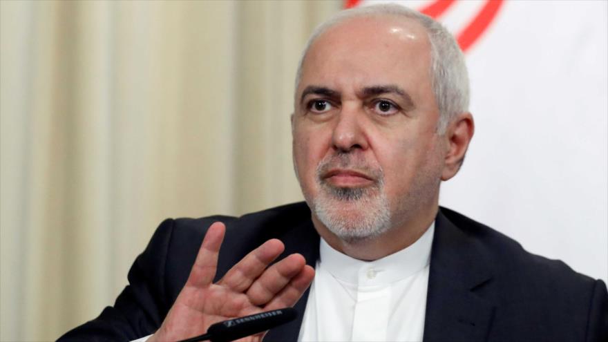 El canciller iraní, Mohamad Yavad Zarif, durante una rueda de prensa, 2 de septiembre de 2019. (Foto: Reuters)