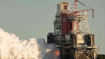 Vídeo: NASA realiza prueba de fuego para volver a pisar la Luna