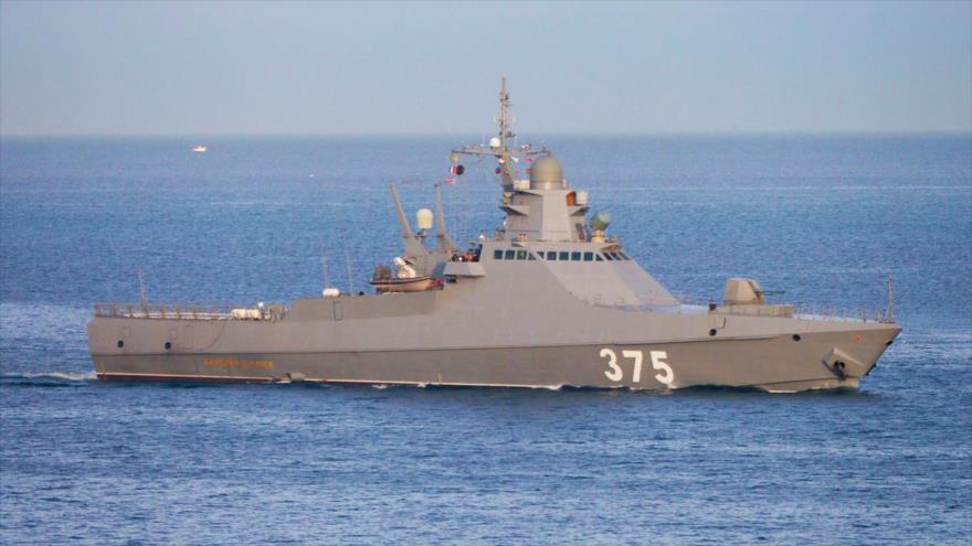 Vídeo: La Armada rusa envía un buque patrullero a Siria