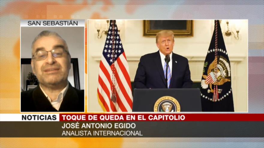 Egido: Investidura de Biden podría convertirse en una guerra civil 
