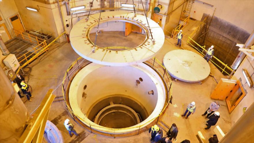 El reactor de agua pesada de Arak, al sur de Teherán (capital de Irán), 23 de diciembre de 2019. (Foto: AFP)