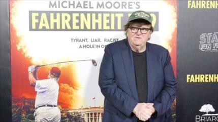 Michael Moore augura días de cárcel para Trump, por su arenga