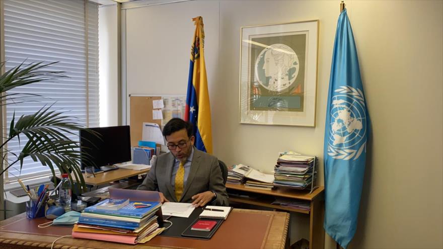 El embajador venezolano ante la Organización de las Naciones Unidas (ONU) con sede en Ginebra (Suiza), Héctor Constant Rosales. (Foto: mppre.gob.ve)