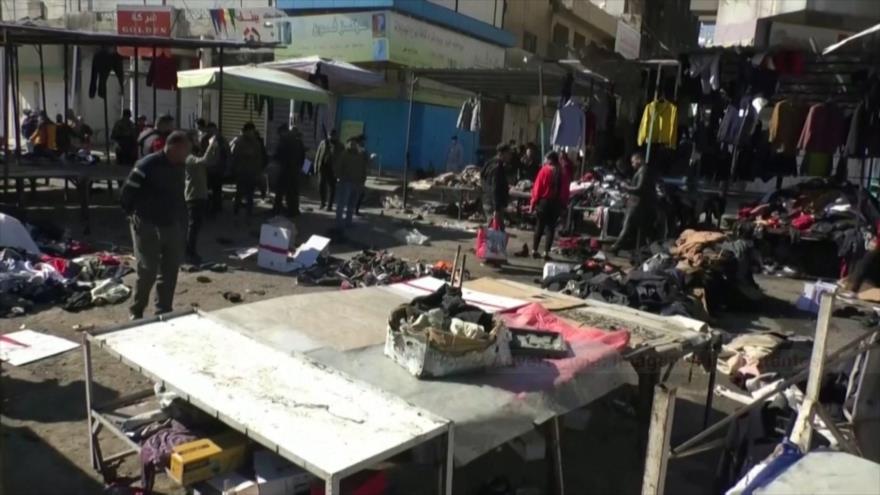 Daesh reivindicó la autoría del ataque suicida en Bagdad
