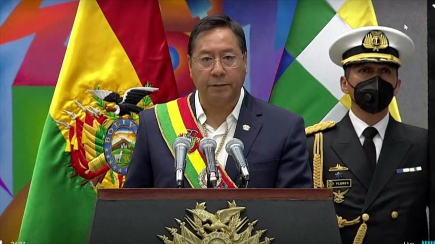 Luis Arce promete salvar Bolivia del cataclismo que está viviendo