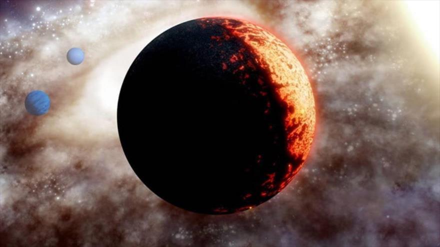 Foto del exoplaneta denominado TOI-561b.