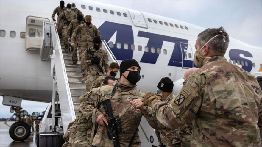 Tropas de EE.UU. regresan a Fort Drum, en Nueva York, el 10 de diciembre tras cumplir una misión de nueve meses en Afganistán. (Foto: Getty Images)