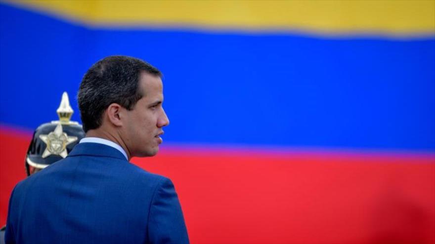 El líder opositor venezolano Juan Guaidó asiste a una conferencia en Bogotá, capital colombiana, 20 de enero de 2020. (Foto: AFP)