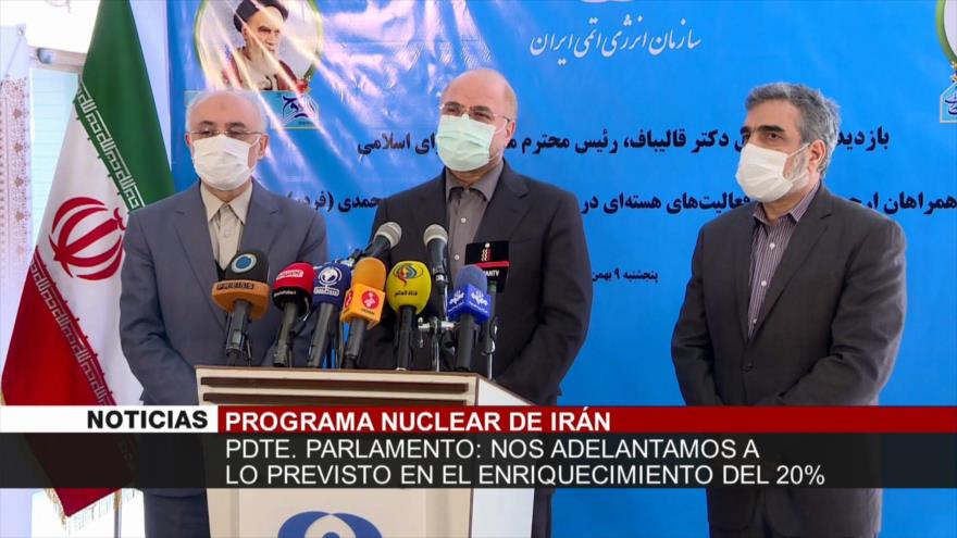 Caso nuclear iraní. Multilateralismo regional. Tensión China-EEUU. Noticias Exprés: 19:30 - 28/01/2021